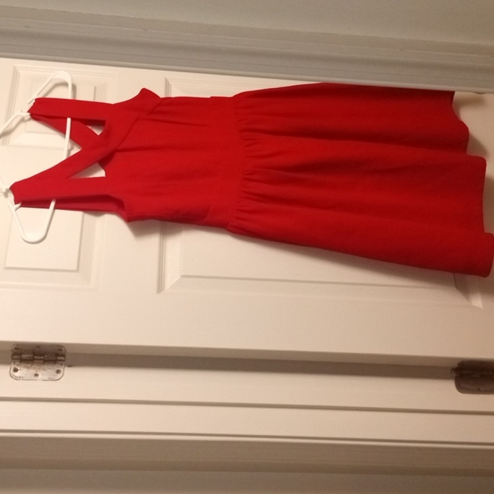 Red dress